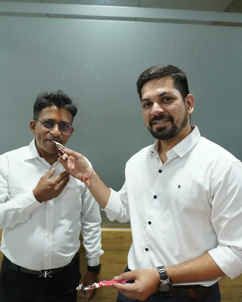 Digital Big Bull 7 year team celebration moment 8