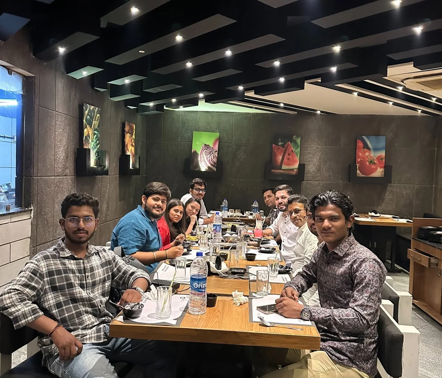 Digital Big Bull team dinner